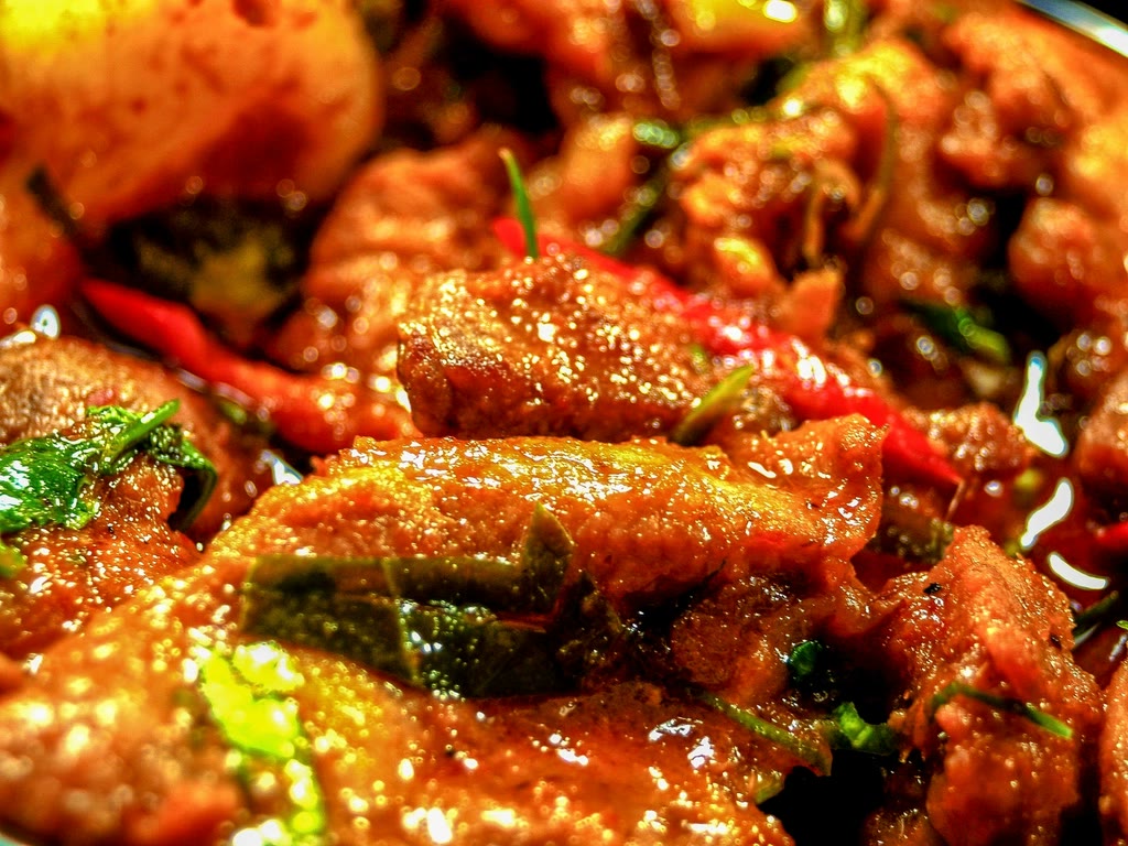 37. Rindfleisch gebraten mit Gemüse